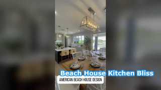 Modernes amerikanisches Strandhausdesign