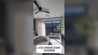 Latest wardrobe design for bedroom