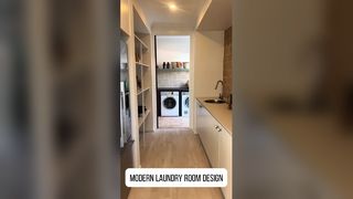 Modernes Waschküchendesign