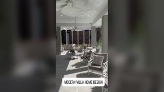 Modernes Villa-Wohndesign