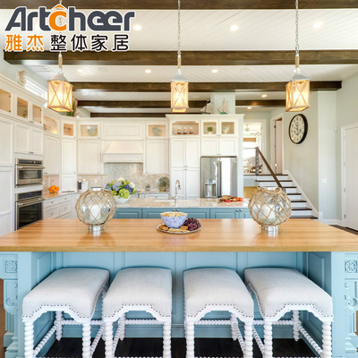 kaufen Imported Modular Massivholzküchen Schränke aus Artcheer's Modern Stylish Collection on-line-Fertigung