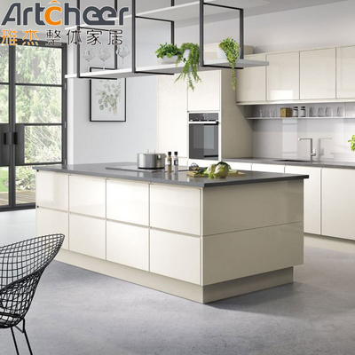 kaufen Holzmelamin Moderne Möbel Küchenschrank mit E1 oder ECO-freundlichem Material on-line-Fertigung