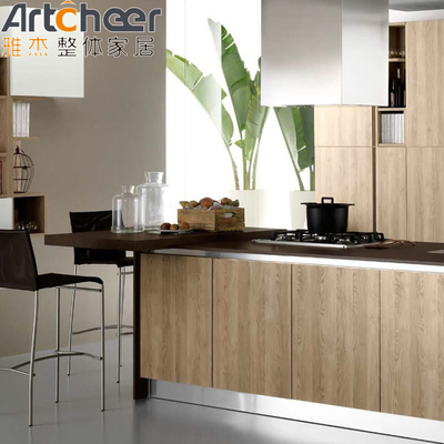 kaufen Modern Design Küche weißer Schrank mit Lack Oberfläche in Holztyp Sperrholz am besten on-line-Fertigung