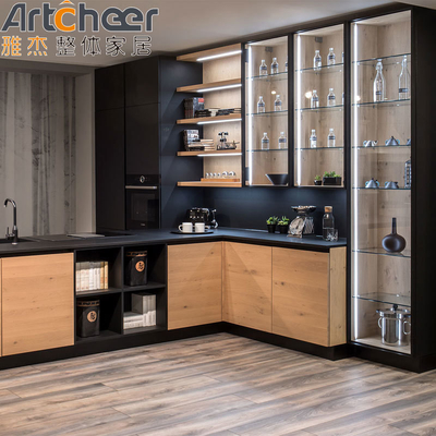 kaufen Artcheer Classic Holz Küchenschrank Modernes Design mit E0-Grade-Partikelplattentüren on-line-Fertigung