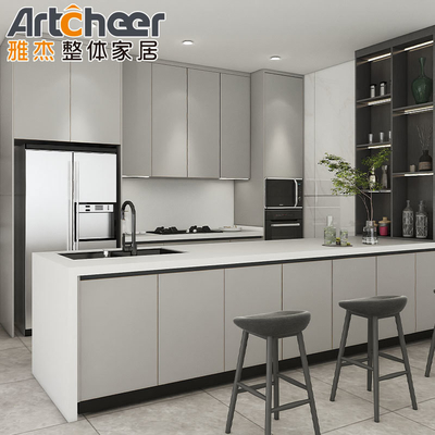 kaufen Moderne Küchenmöbel Küchenschrank Set mit Outdoor-BBQ-Design und Sofa Schließscharniere on-line-Fertigung