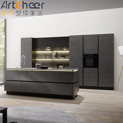 kaufen Kleines Design Melamin-Abschluss Küchenschrank Modern und erschwinglich für den europäischen Markt on-line-Fertigung