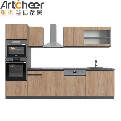 kaufen Mini-Küchen-Holzschrank in Vernislack-Finixierung mit RTA-Größe und modernem Design on-line-Fertigung