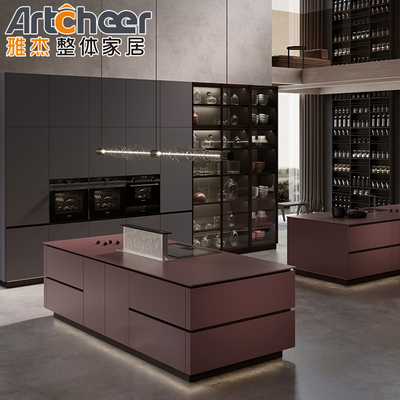 kaufen Küchenschränke mit modernem italienischem Design und langlebiger Lackierung on-line-Fertigung