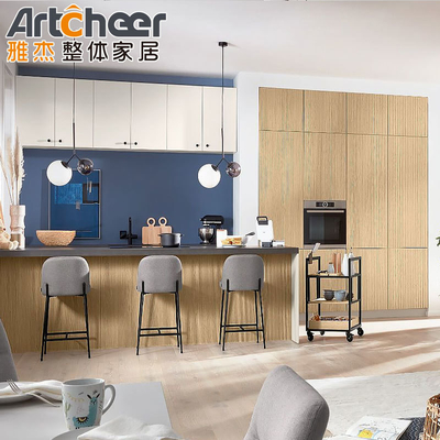 kaufen E0-Grad Holzmaterial Wandhängeschrank für Küche im modernen europäischen Stil on-line-Fertigung