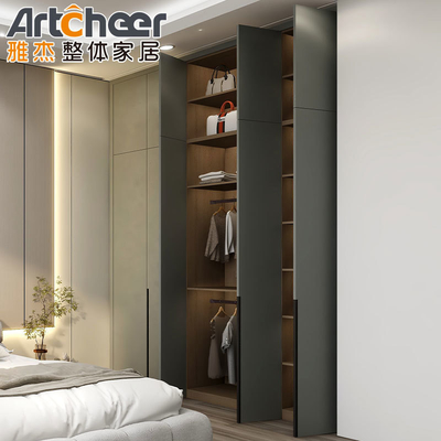 kaufen Moderne, stilvolle Holzschrank und komplettes Walk in Closet-Set on-line-Fertigung