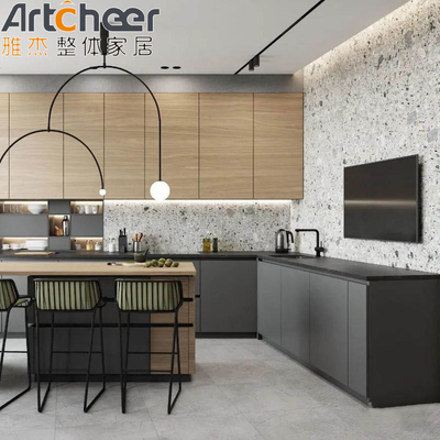 kaufen Florida Pantry Design maßgeschneiderte Größe und moderne stilvolle skandinavische Küchenschränke on-line-Fertigung