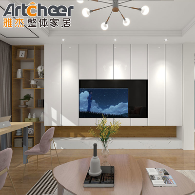 kaufen Leichtes Luxus-Fernsehschrank mit modernem minimalistischem Design und E0-Material on-line-Fertigung