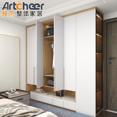 Moderne Mdf Walk In Closet Schrank Die perfekte Ergänzung zu Ihren Schlafzimmermöbeln