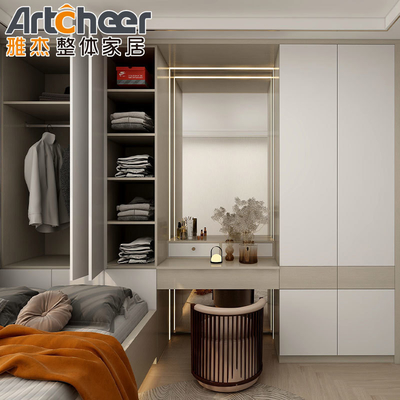 Holz Schlafzimmer Lagerung Schrank Hinge Tür Schrank angepasste Farbe für personalisiert