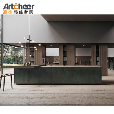 L-Form Insel Design Modulare Küchenschränke Funktional