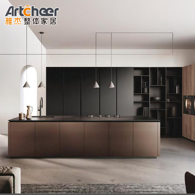 Moderne Kücheninsel Schrank Flat Pack Design für das moderne Zuhause E1 Material Grad