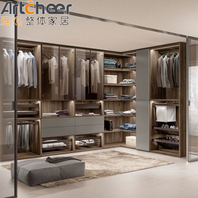 Praktische Schlafzimmermöbel Artcheer Walkin Garderobe Aufbewahrung für funktionelle Küchenfläche